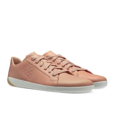 Vivobarefoot Women's Geo Court II Casual Shoes - Pink USA [UZV719584]